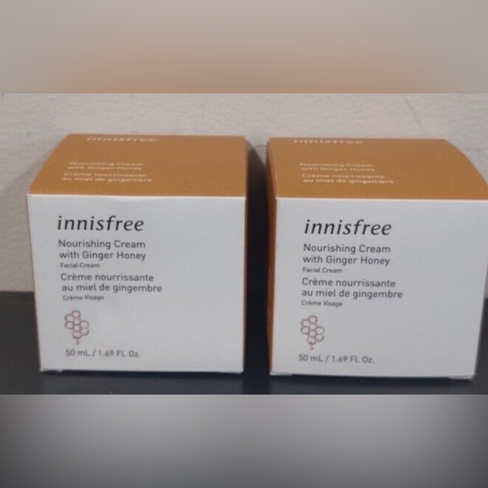 Innisfree - Nourishing Cream with Ginger Honey - 50 ml / 1.69 oz, x2
